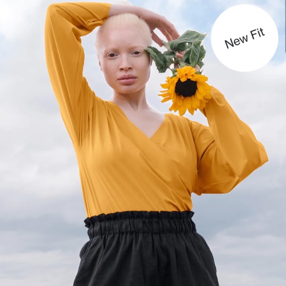 ADAY‎ | That’s a Wrap Blouse (Yellow)